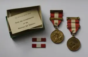 Karen Kelleher, WW2 medals
