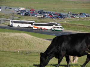 tour bus cliffs of moher oarking