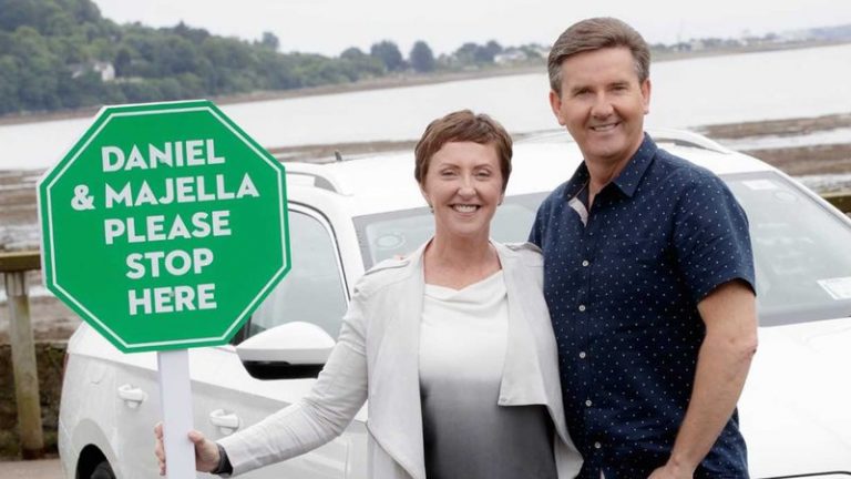 Daniel and Majella. Pic: RTE