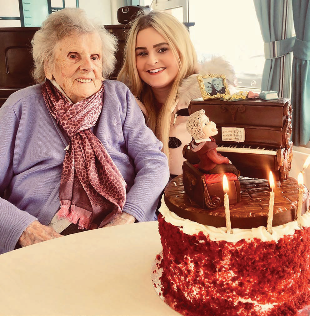 Violet Houlihan and her grandaughter Karinah