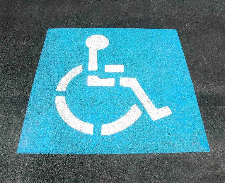 Disabled parking