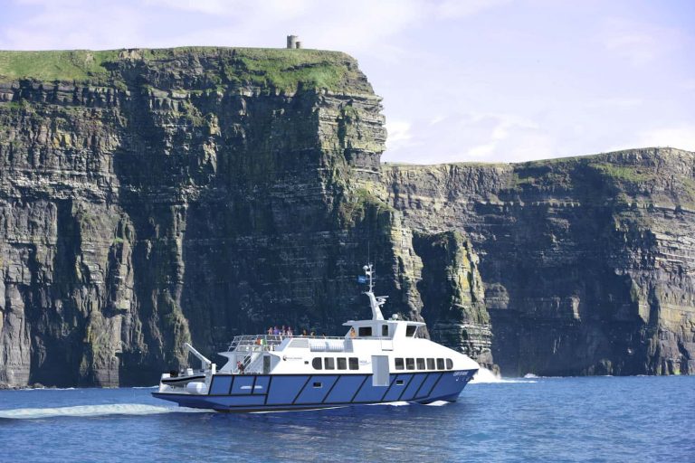 Artist’s impression of the new Doolin2Aran Ferries cruise ship being built in France