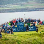 Irish Open Lahinch Golf crowds sea