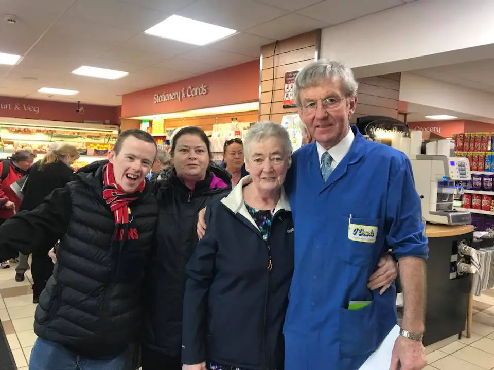 Jim O'Dowd and his customers