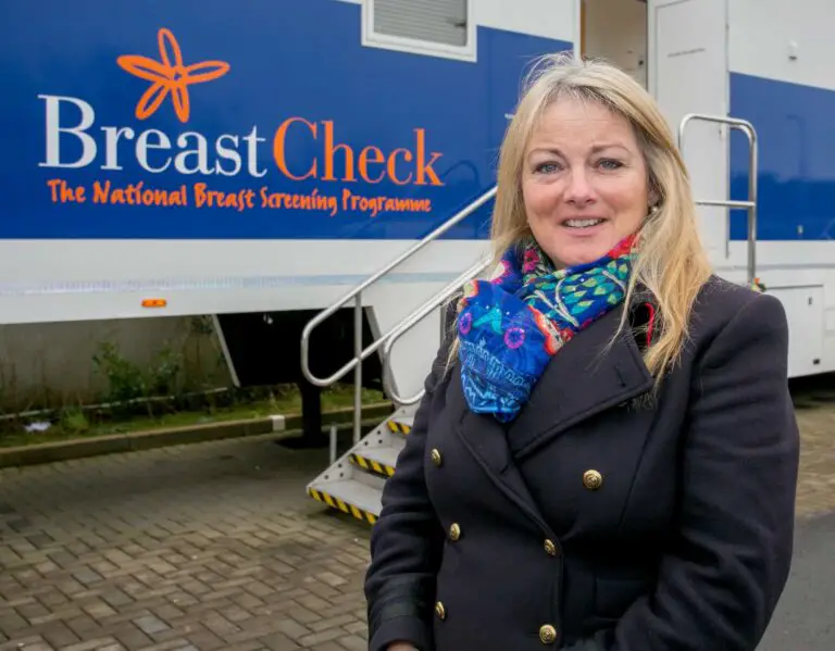 Councillor Mary Howard at the BreastCheck clinic in Ennis. Pic: Arthur Ellis