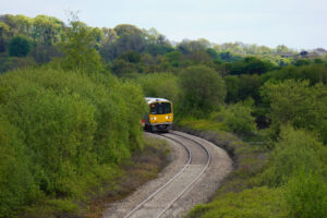 ballycar railway line train 28-04-20 2