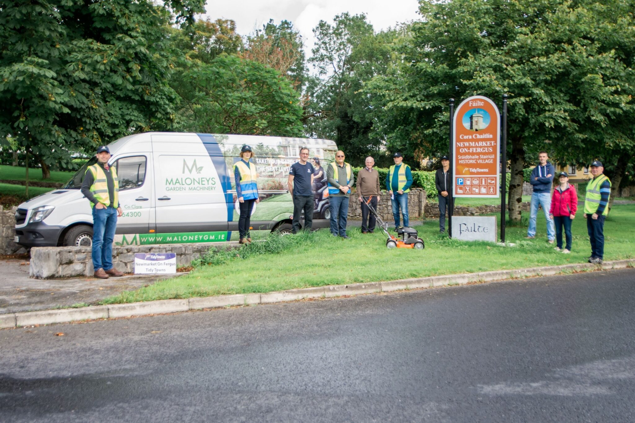 NewmarketonFergus Tidy Towns increase in volunteerism during