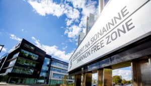 shannon free zone sign