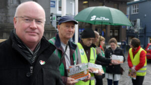 sinn féin housing protest