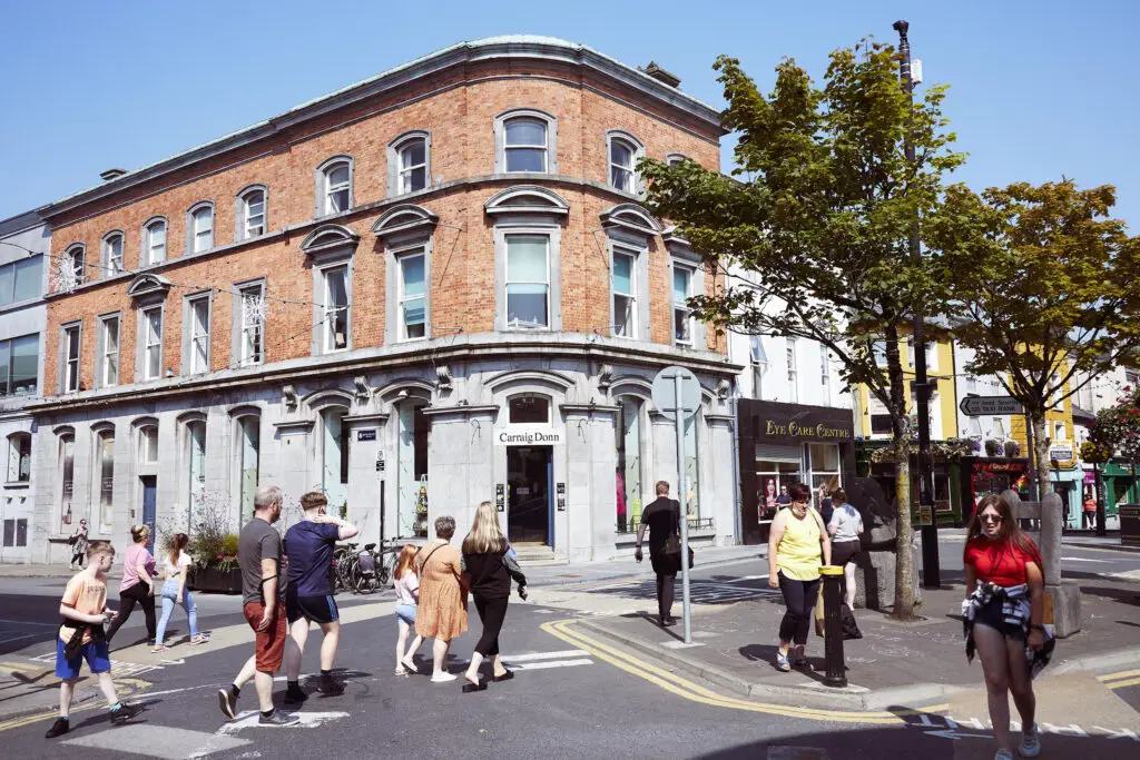 Pedestrianisation measures in Ennis