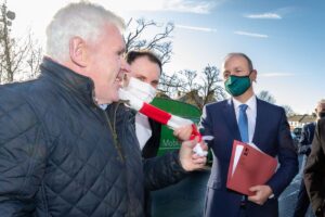 Visit of An Taoiseach Micheal Martin TD for the DeValera Day 40th Anniversary-1 pat daly cathal crowe