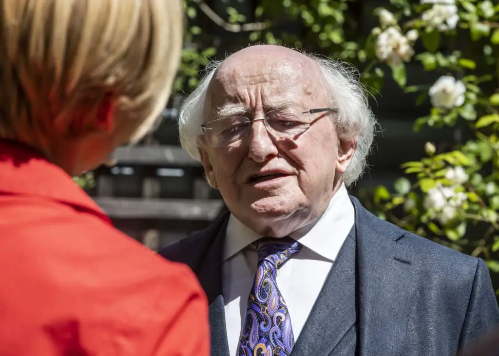 President Michael D. Higgins in Ennis | Future hopes for society | Volunteerism of the Tidy Towns