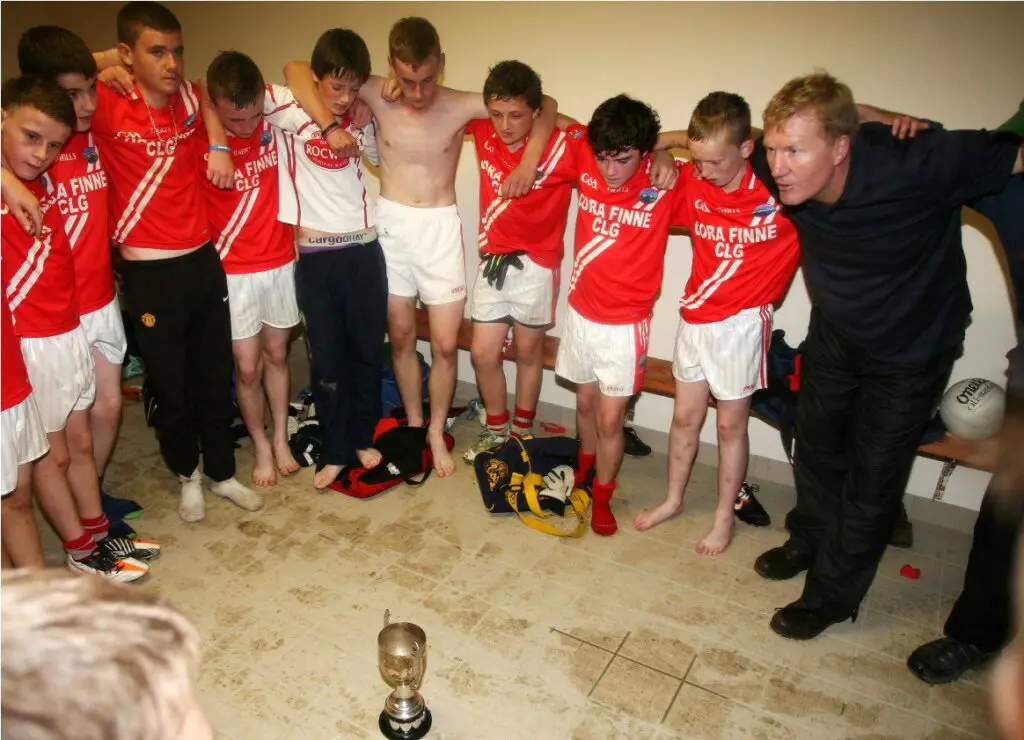 seamus clancy corofin dressing room