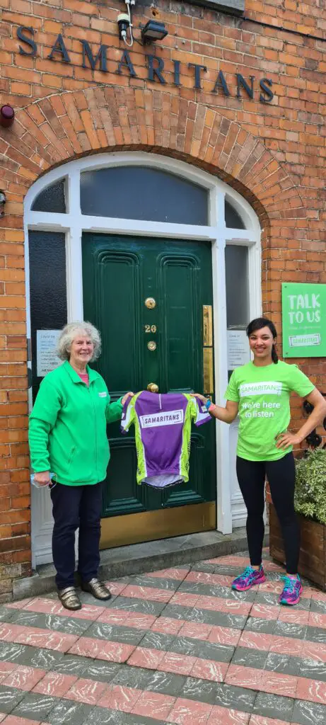 Jade Hoynes 250km triathlon for Samaritans and Sejare House