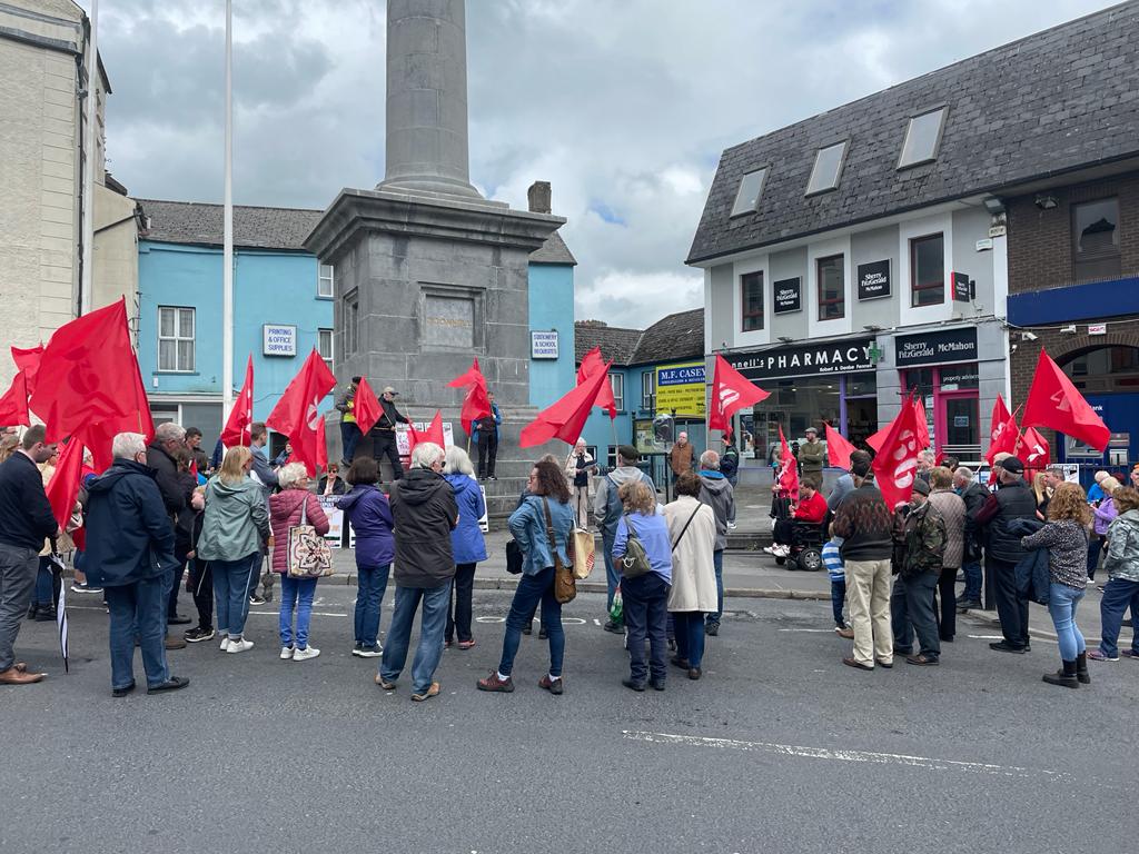 mid west hospital campaign protest ennis