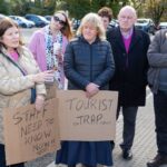 Shannon Heritage Workers Protest at Bunratty Folk Park-7014