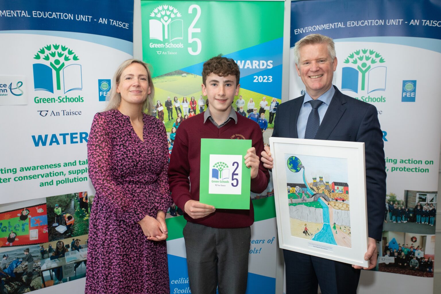 Glory for Kilnaboy's Rory at Green School Water Awards - Clare Echo