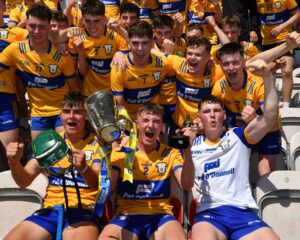 clare v galway minor 04-06-23 celebrations 2