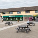 benches seating shannon town centre subway paddy power