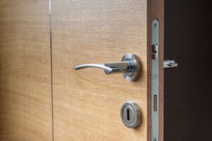door open