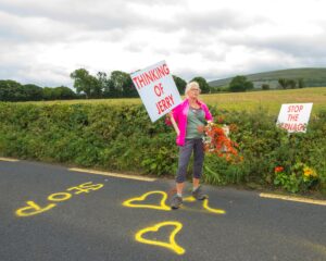 helga himmelsbach ballyvaughan protest