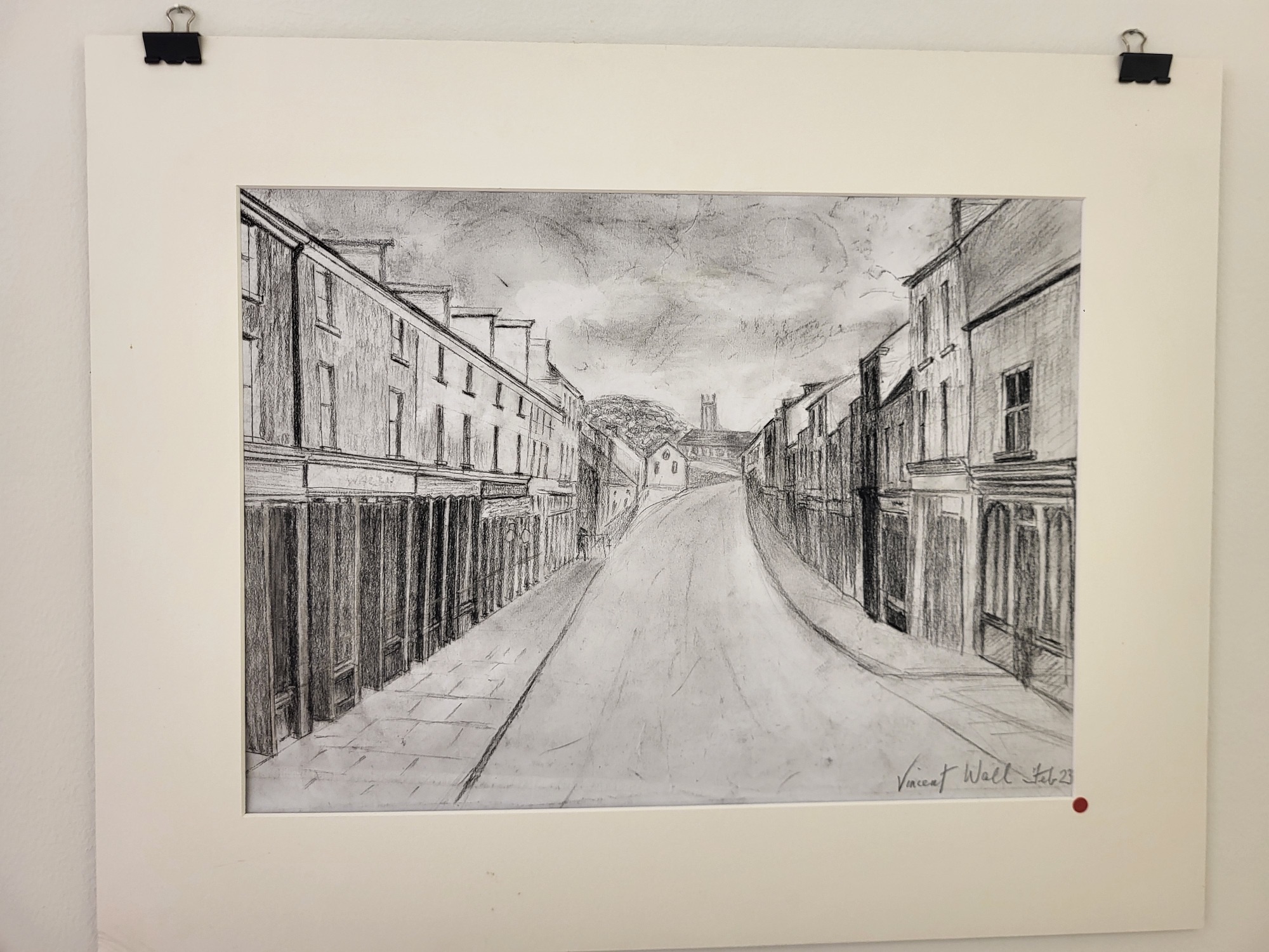 Age no barrier as Vincent Wall returns to artistic side at 90 years young Clare Echo