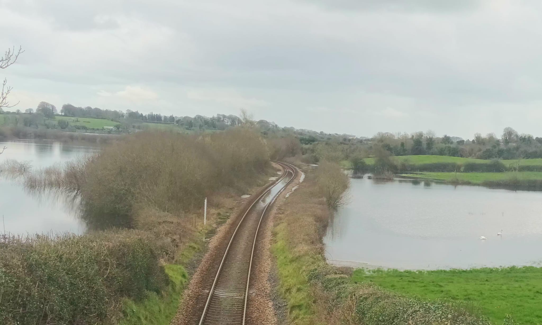 ballycar flooding rail march 2024