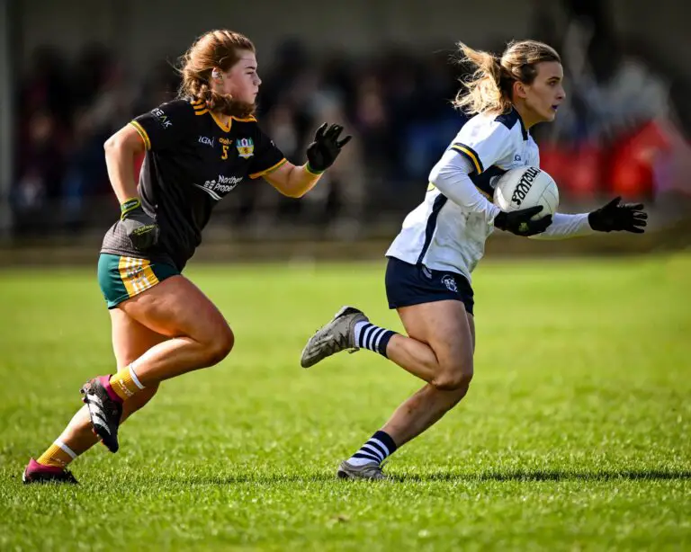 clare v antrim ladies football 17-03-24 carla mckenna teresa collins 1