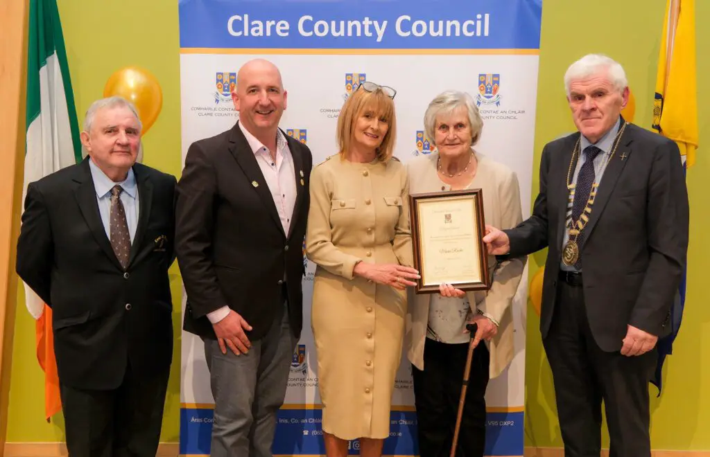 mayoral awards flan brennan paul murphy marie roche cecelia o'sullivan pat daly 1