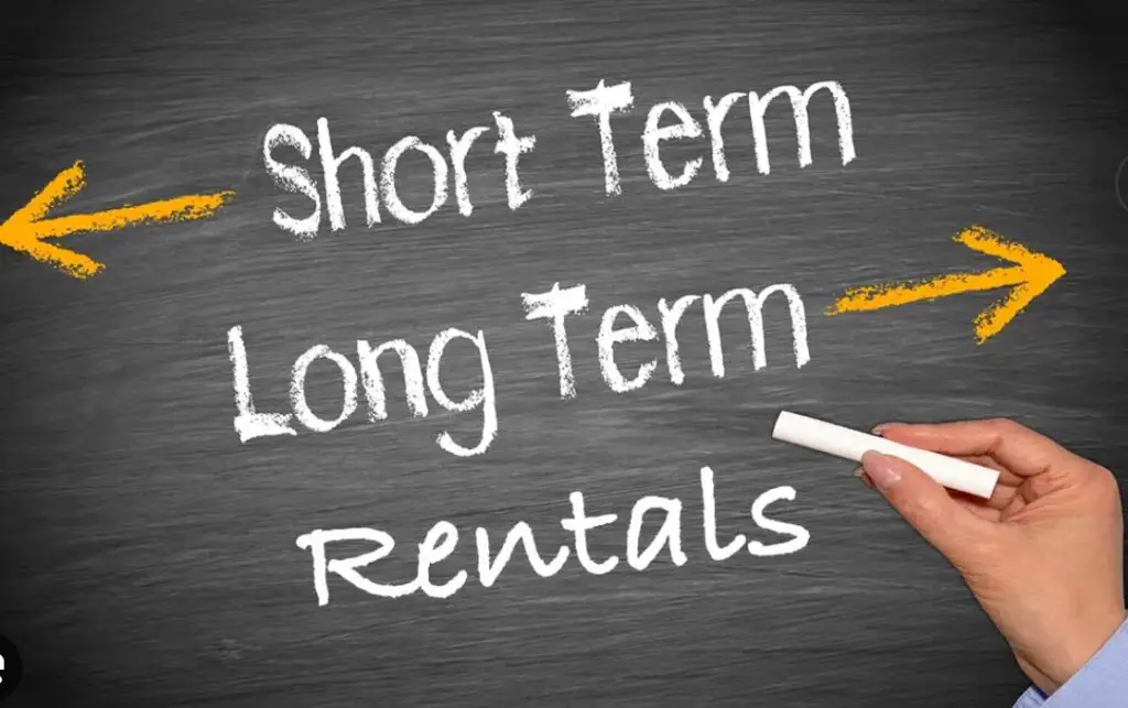 short term long rentals chalk 1