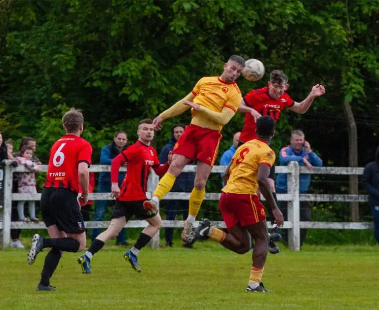 avenue utd v bridge utd 04-05-24 steven mcgann alan mulready 1