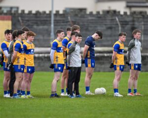 clare v limerick u20 22-03-25 colm breen caoimhin o'donovan eoin byrne anthem 1
