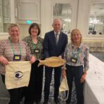 Paula Kearney GCC Biodiversity Officer, Ciar O Toole Senior Ecologist MARA, Minister Timmy Dooley Karin Dubsky Coastwatch-2