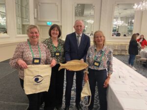 Paula Kearney GCC Biodiversity Officer, Ciar O Toole Senior Ecologist MARA, Minister Timmy Dooley Karin Dubsky Coastwatch-2