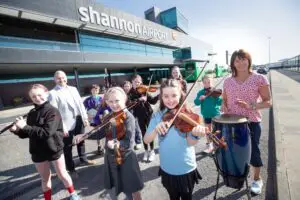 School bands perform at Shannon Airport 1