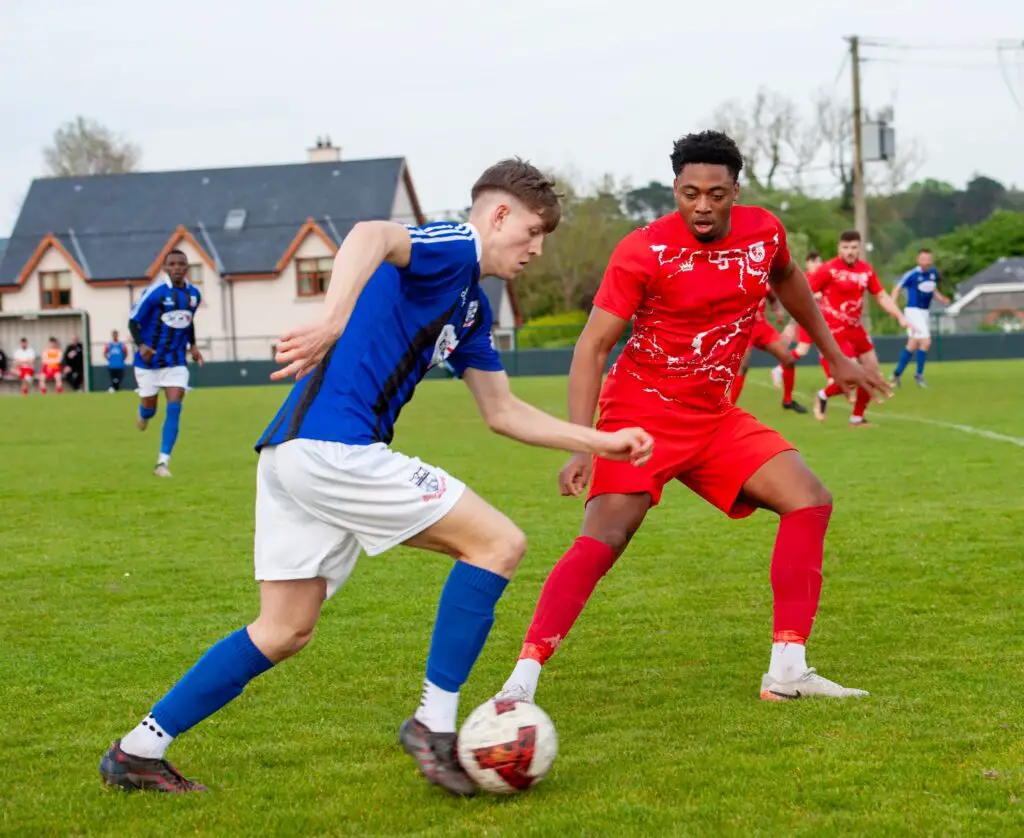 bridge utd v lifford fc 29-04-25 aidan moloney chiby okoye 1