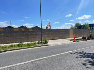 francis street causeway quarter hoarding 06-05-25 1