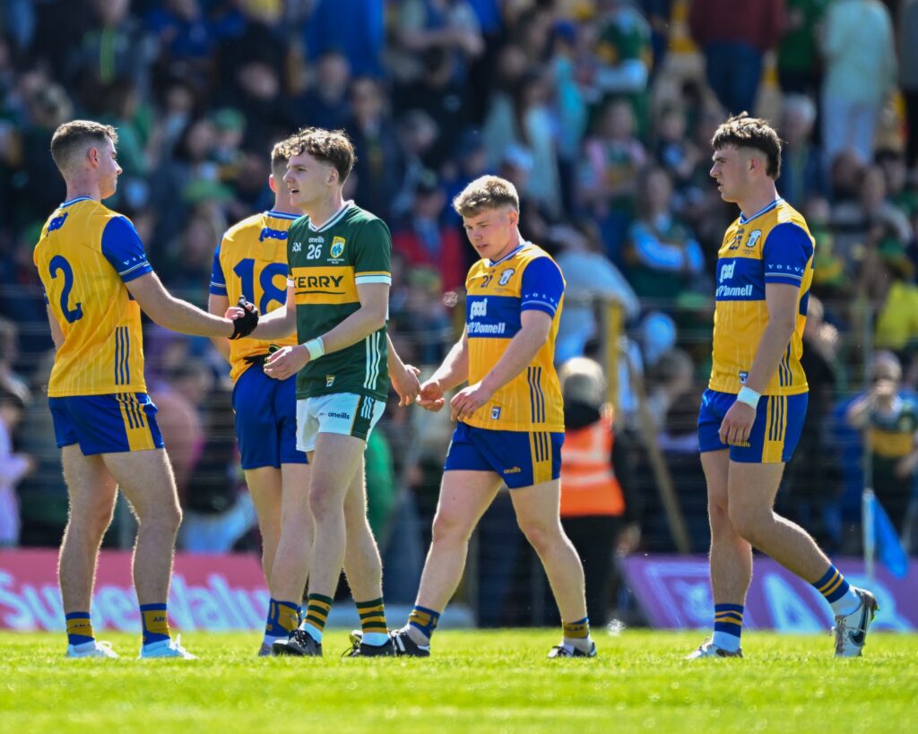 kerry v clare 04-05-25 manus doherty keith evans darragh burns evan cahill 1