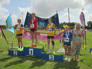 U14 Girls 100m