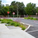 Crescent Sea Road Rain Garden