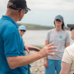 Simon Berrow of the IWDG giving a talk during one of a series of summer events in Liscannor Bay