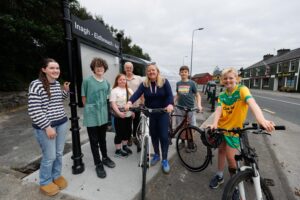 inagh bus stop bike shelter 1