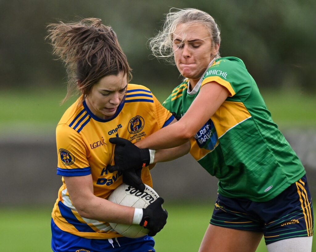 kilmihil v banner ladies 05-10-25 niamh o'dea megan downes rigney 2