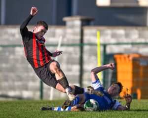 tulla utd v bridge utd 09-11-25 adam fitzpatrick daragh corry 1
