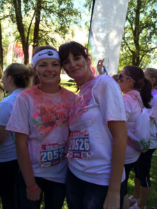 **No repro fee** Rebecca Walsh (left) pictured with her late mother Caroline