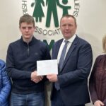 Sixmilebridge farm student presented with €1500 John Feely Scholarship at ICMSA office in Limerick
