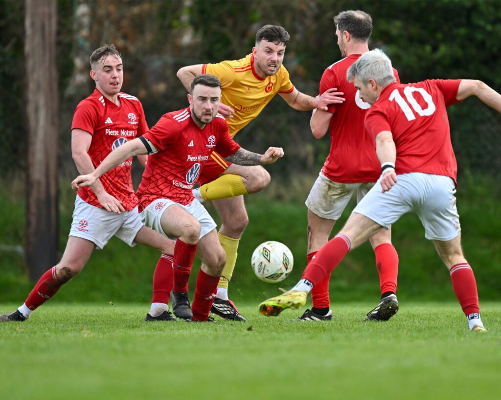 newmarket celtic vs avenue utd 15-03-26 conor mcdaid jamie roche jack kelly 1