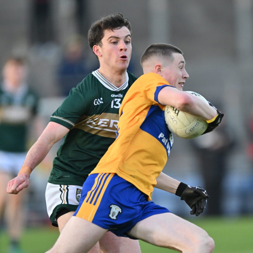 kerry vs clare u20 22-04-26 paddy lane louis griffin 1