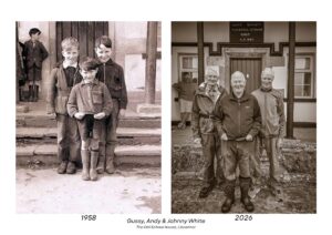 White brothers recreated school photo (Liscannor)