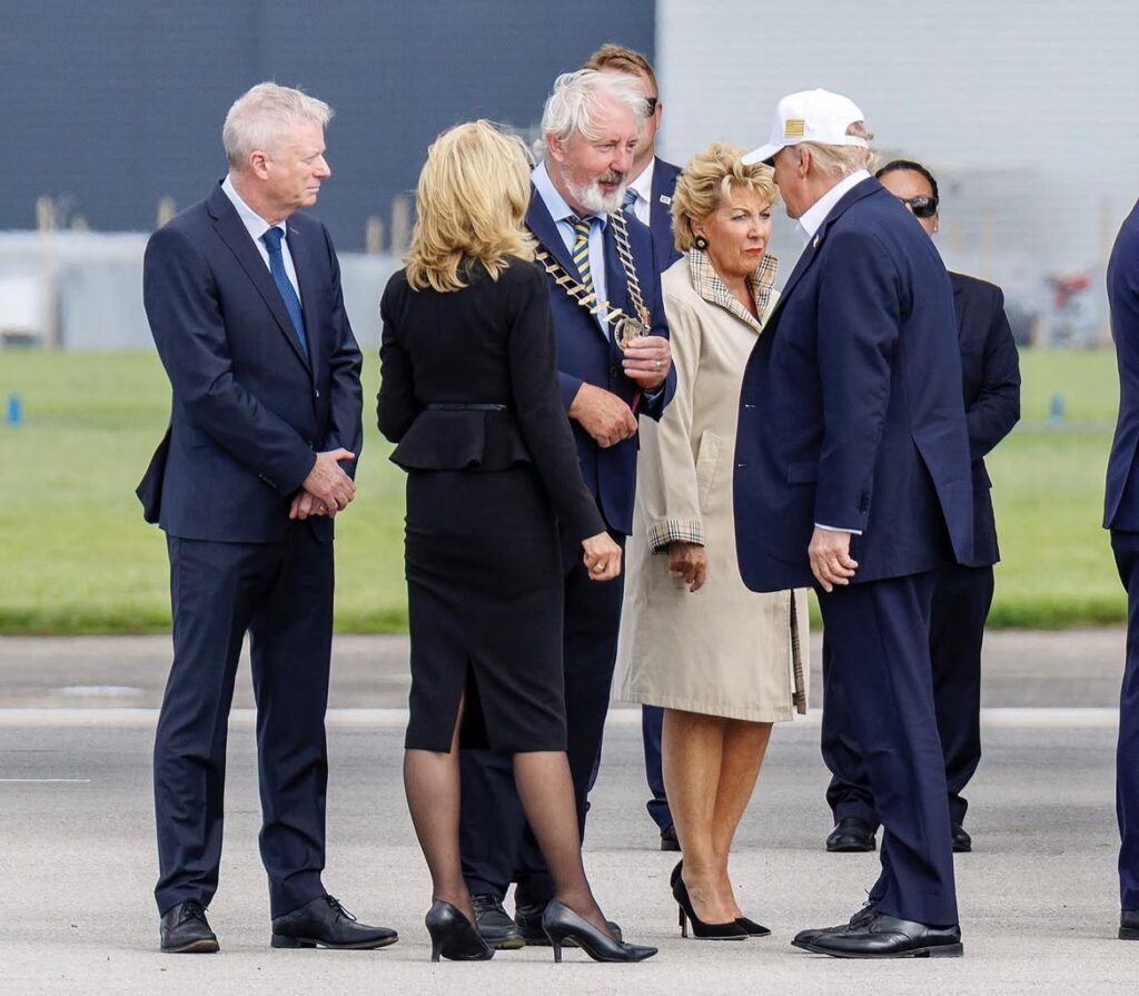 Donald Trump and Cllr Joe Killeen